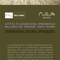 Fig. 10 - Nuoro. Open day with the participation of the public in experimental activities of cooking bread