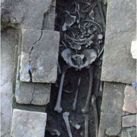 Fig. 7 Several skeleton inside a grave