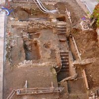 Fig. 2. General view of external excavations.