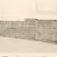 Figure 14. Porta Nola, longitudinal section, Mazois, 1812, Tav. XXXII