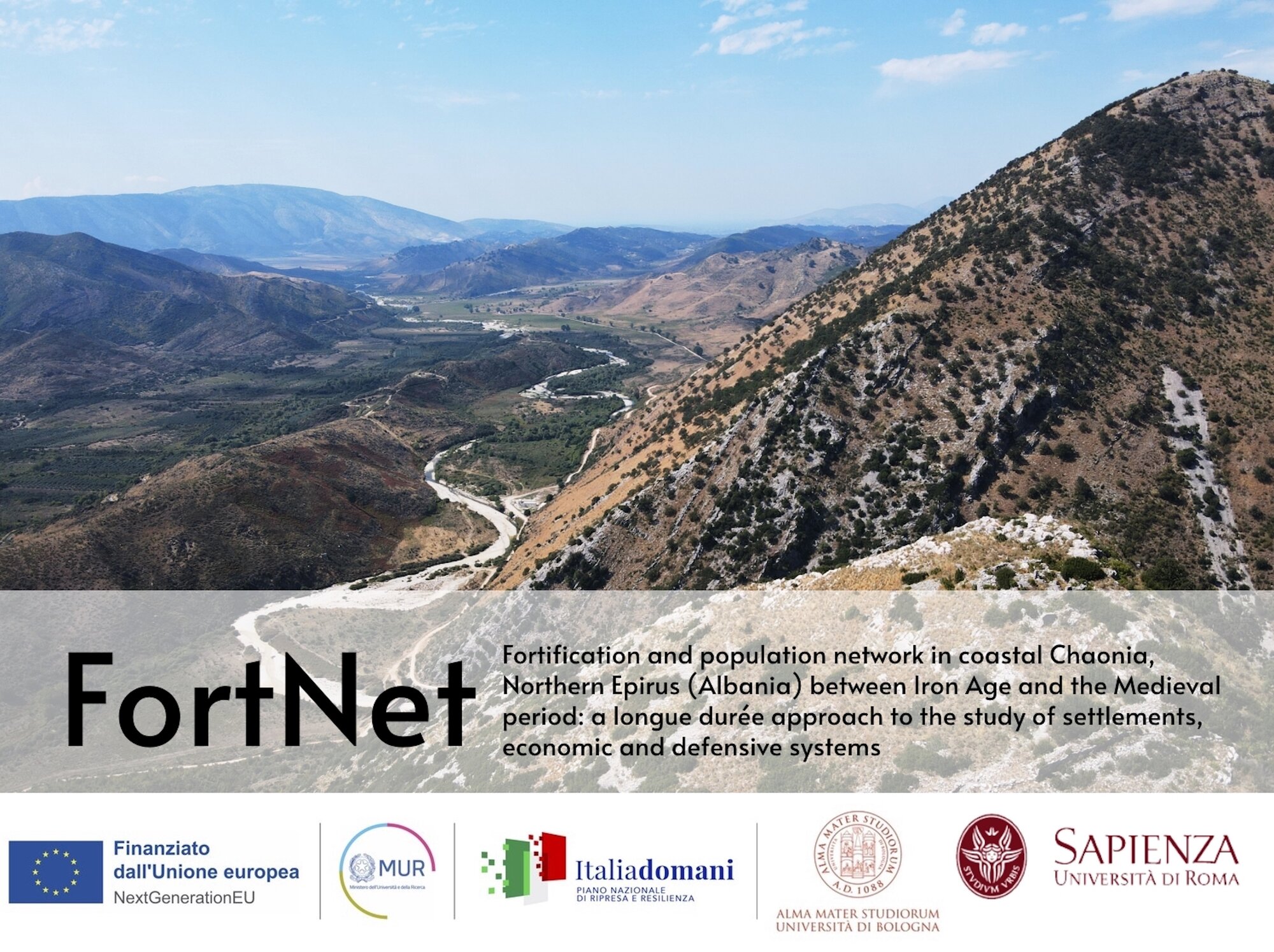 Figure 1 - Heading of the
FortNet Project (https://site.
unibo.it/fortnetproject/en).