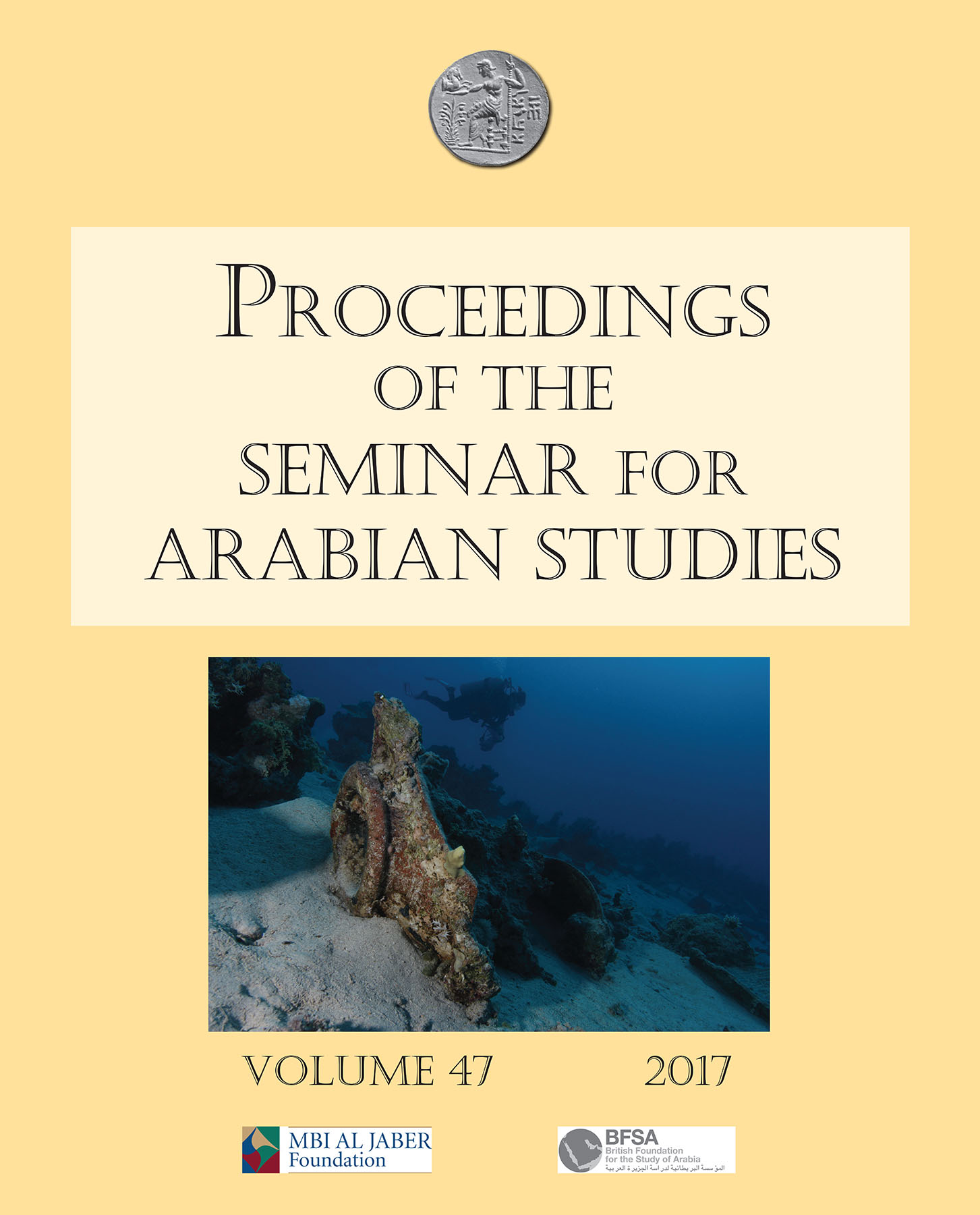					View Vol. 47 (2017): Proceedings of the Seminar for Arabian Studies Volume 47 2017: Papers from the fiftieth meeting of the Seminar for Arabian Studies held at the British Museum, London, 29 to 31 July 2016
				