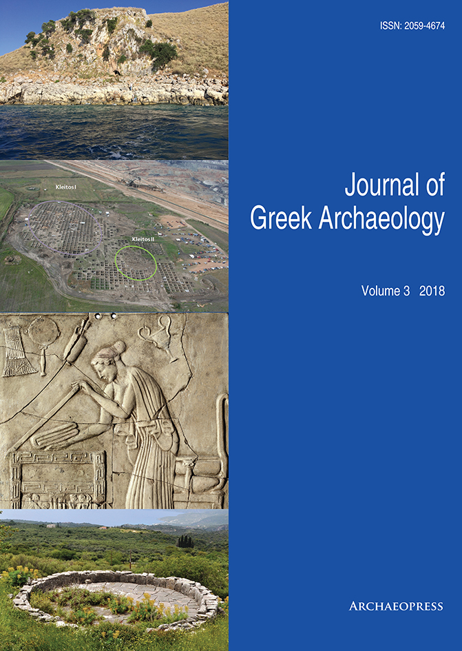 					View Vol. 3 (2018): Journal of Greek Archaeology 2018
				